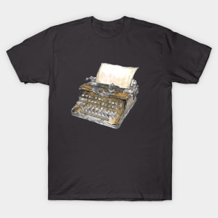 Vintage Typewriter - Vintage Objects - Gifts for writers. T-Shirt